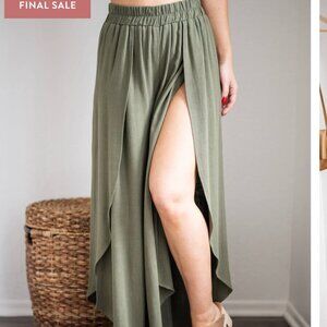 Boho Linen Blend Hippie Pants